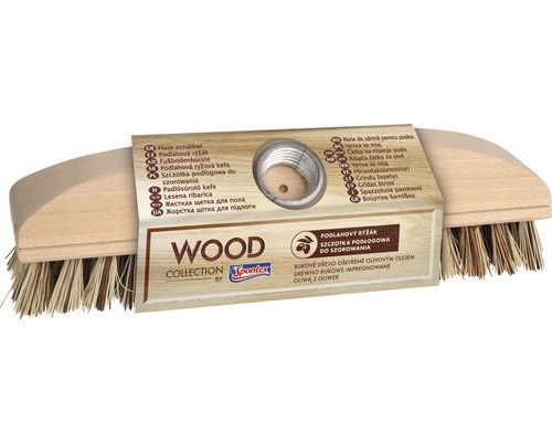 Rýžák na podlahu Wood 22cm na násadu | Kartáčnické výrobky - Kartáče a rýžáky